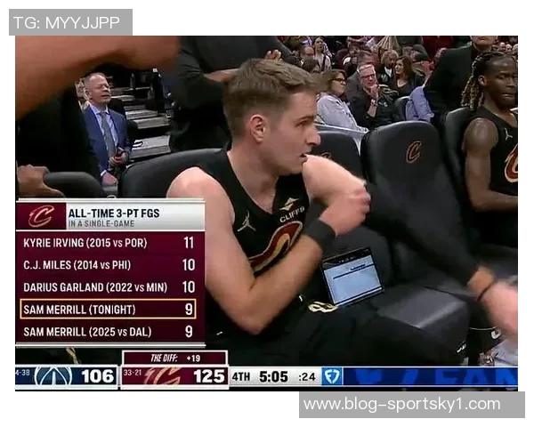 萨姆梅里尔三分球表现惊艳创骑士队史新纪录超越欧文成球队新星